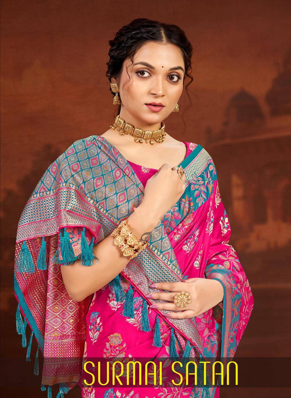 Wholesale saree supplier and manufacturer collection from Surat