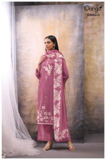 Ganga Jivisha cotton festive dress material wholesale collection 2026