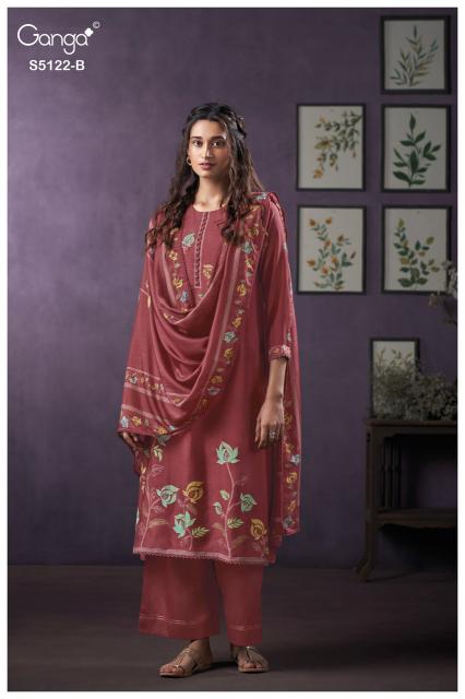 Ganga Naila 5122 wholesale dress material collection for retail shops