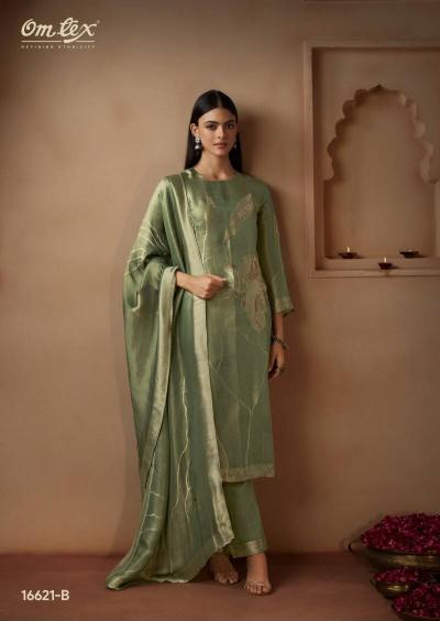 Omtex Desiya fashionable dress materials wholesale collection featuring ethnic suit designs