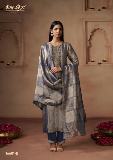 Abstract print dress material wholesale collection 2026