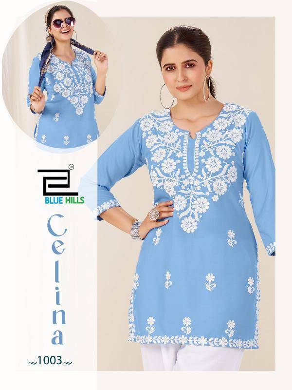 Blue hills celina Wholesale Kurti market in Delhi