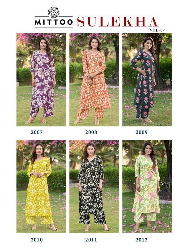 Mittoo sulekha vol 2 Printed Kurti dealers in surat