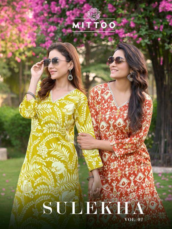 Mittoo sulekha vol 2 Printed Kurti dealers in surat