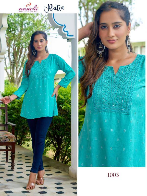 Aanchi rutvi Surat Kurtis Manufacturer