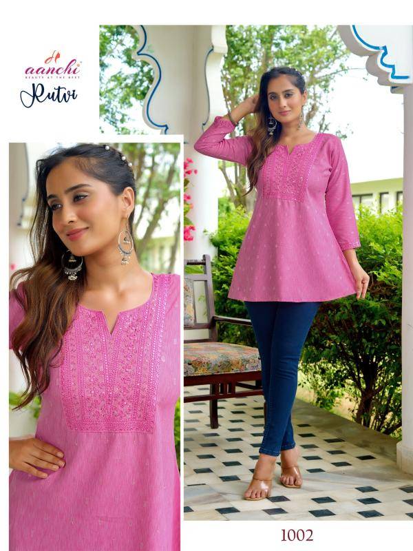 Aanchi rutvi Surat Kurtis Manufacturer