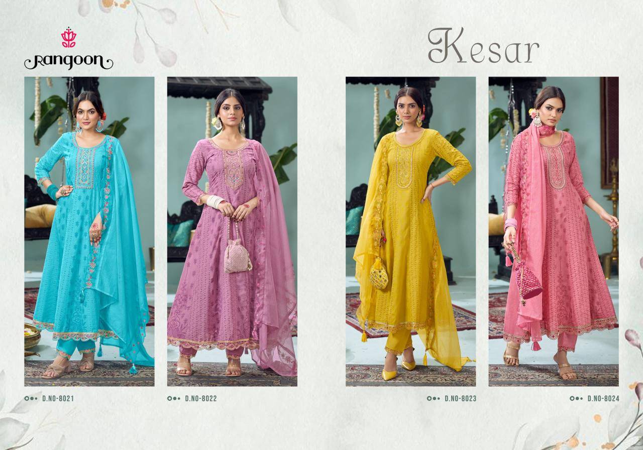 Rangoon kesar Wholesale Kurtis Online