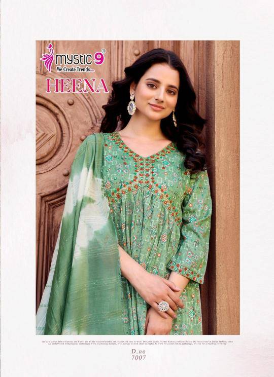 Mystic9 heena vol 7 Kurti suppliers in Gandhinagar