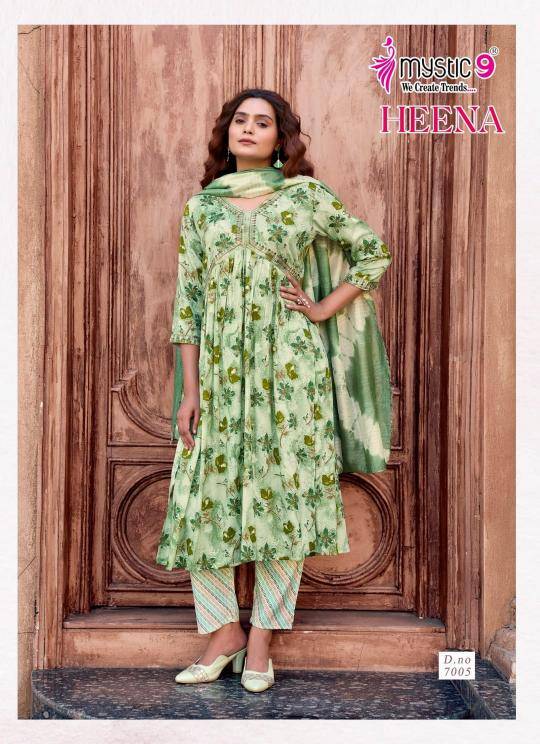 Mystic9 heena vol 7 Kurti suppliers in Gandhinagar