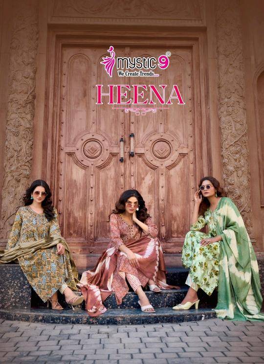Mystic9 heena vol 7 Kurti suppliers in Gandhinagar