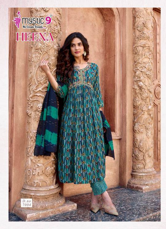 Mystic9 heena vol 7 Kurti suppliers in Gandhinagar