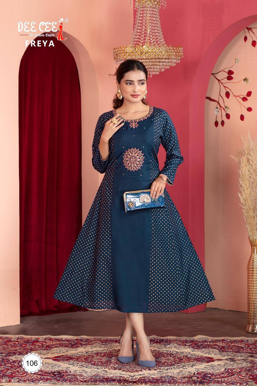 Deecee freya Online kurti wholesaler in Gandhinagar