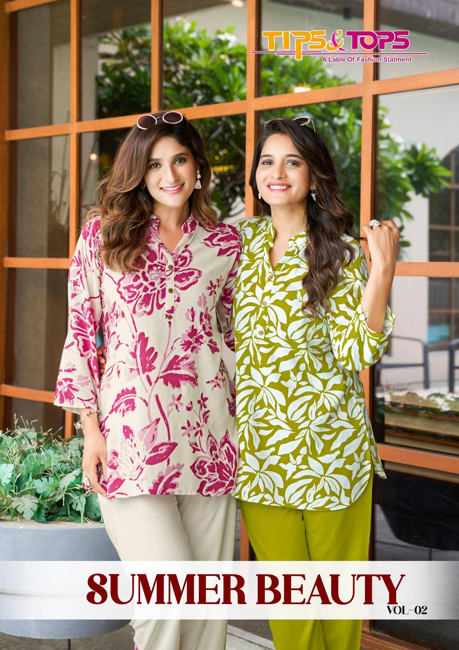 Tips & tops summer beauty vol 2 Kurti wholesale dealers in Gandhinagar