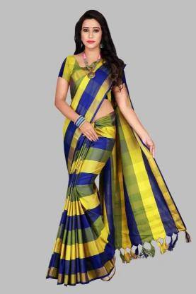 GC upada silk multi colour Indian Saree Supplier