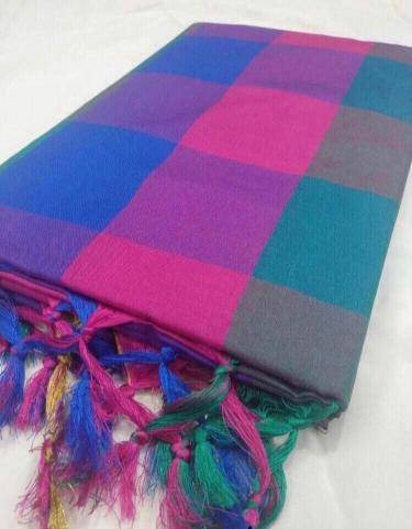 GC upada silk multi colour Indian Saree Supplier