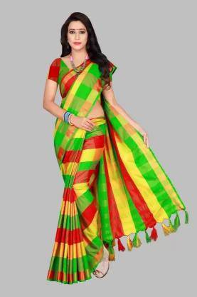 GC upada silk multi colour Indian Saree Supplier