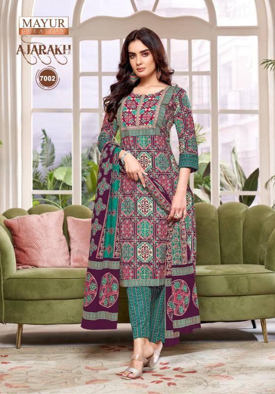 Mayur ajarakh vol-7 Ladies kurti manufacturer