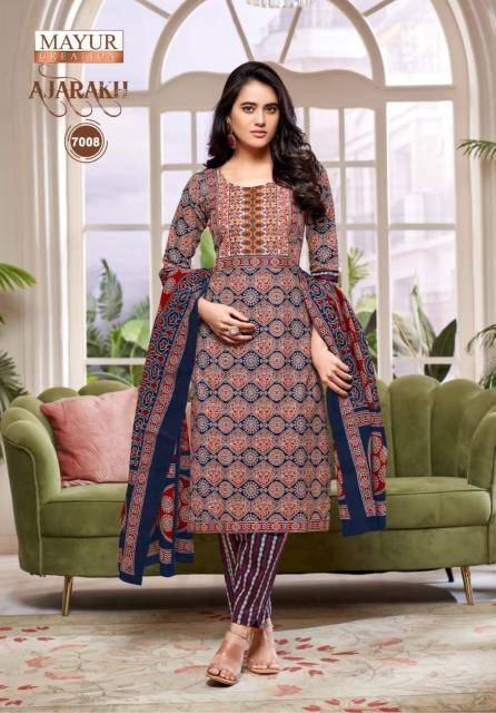 Mayur ajarakh vol-7 Ladies kurti manufacturer