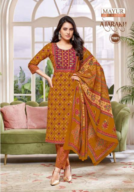 Mayur ajarakh vol-7 Ladies kurti manufacturer