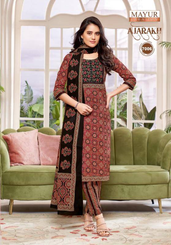 Mayur ajarakh vol-7 Ladies kurti manufacturer