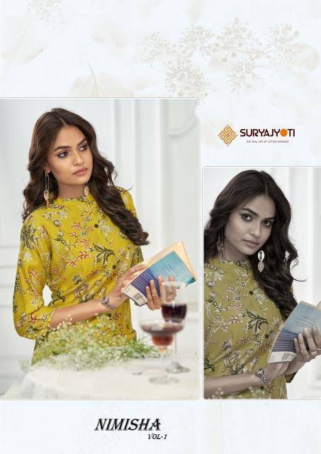 Suryajyoti nimisha vol-1 Kurti exporter in Delhi