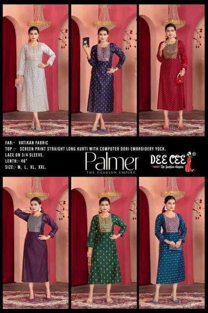 Deecee palmer Cotton Kurti supplier