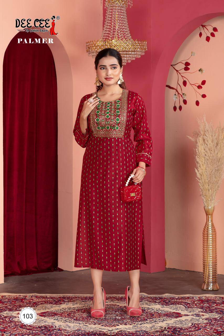 Deecee palmer Cotton Kurti supplier