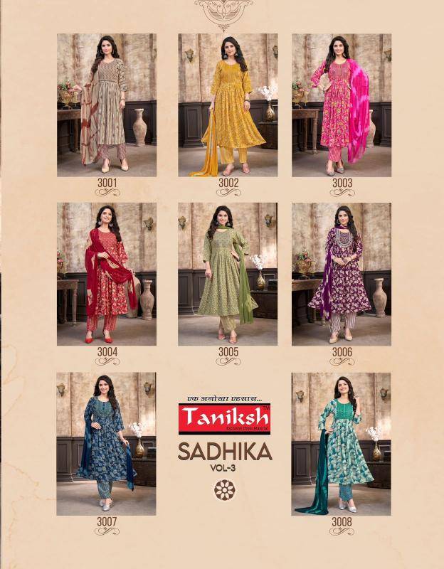 Taniksh sadhika vol 4 Kurti manufacturers in Hyderabad