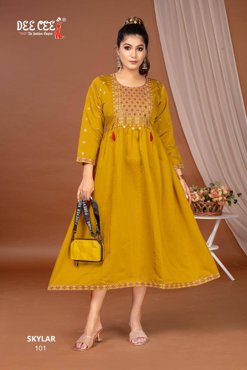 Deecee skylar Kurti exporters in Hyderabad