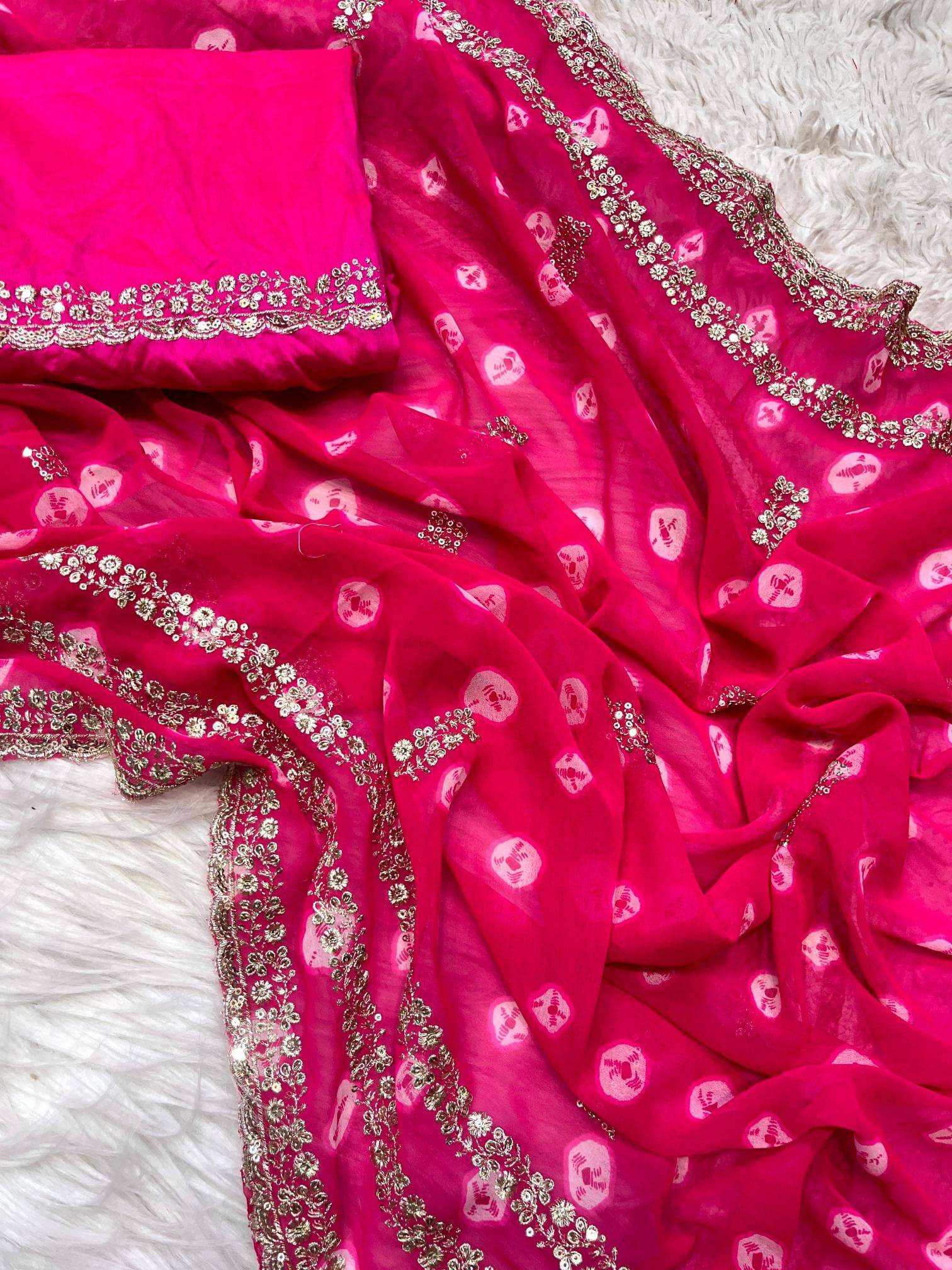 Mahaveer silks soft georgette Wholesale sarees suppliers in Surat