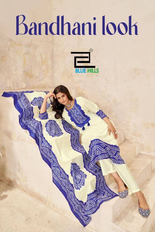 Blue hills bhandani look Wholesale kurtis suppliers in Mumbai
