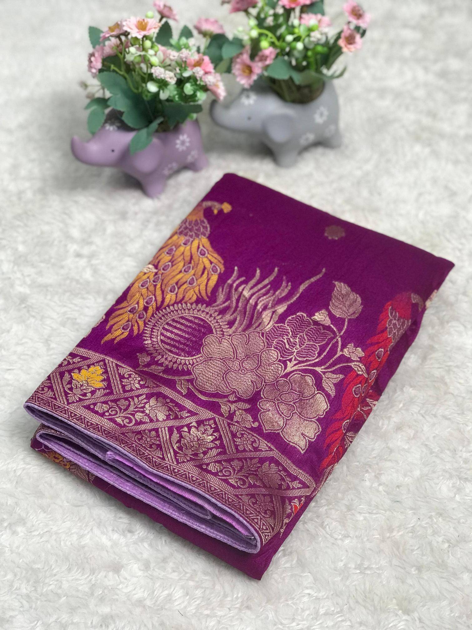Komal-vol-3 banarasi khadi Wholesale saree suppliers in Surat