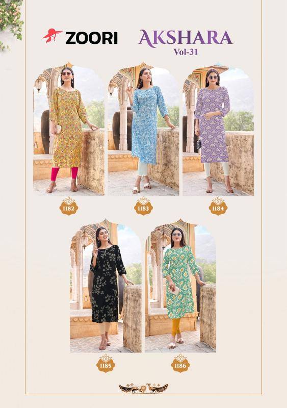Zoori akshara vol 31 Wholesale kurti suppliers