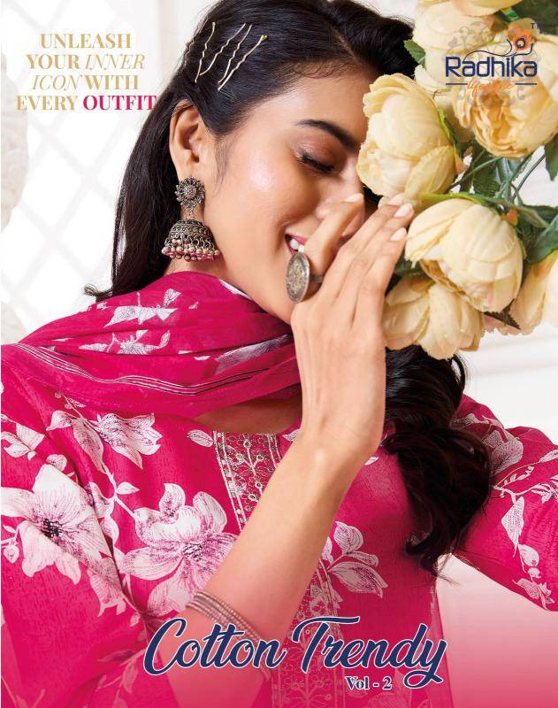 Radhika lifestyle cotton trendy vol 2 Kurti factory in Mumbai