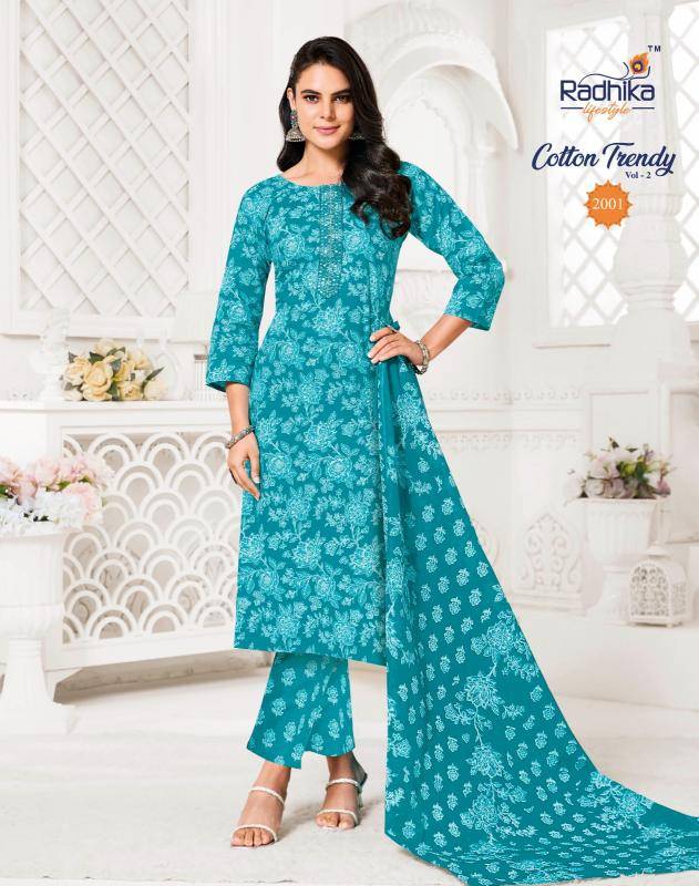 Radhika lifestyle cotton trendy vol 2 Kurti factory in Mumbai