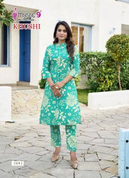 Mystic9 khushi vol 3 Ladies Kurti Wholesalers in vadodra