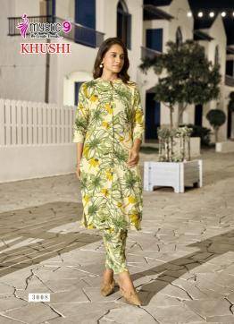 Mystic9 khushi vol 3 Ladies Kurti Wholesalers in vadodra
