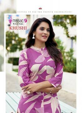 Mystic9 khushi vol 3 Ladies Kurti Wholesalers in vadodra