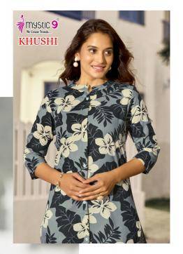 Mystic9 khushi vol 3 Ladies Kurti Wholesalers in vadodra