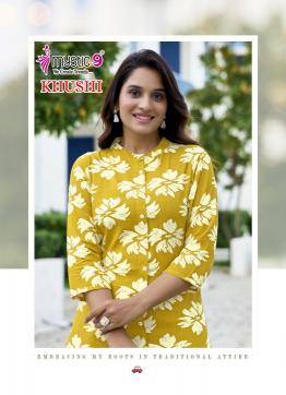 Mystic9 khushi vol 3 Ladies Kurti Wholesalers in vadodra