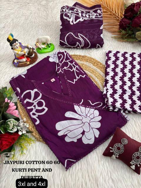 K.k boutique jaipuri Cotton Fancy Kurti Suppliers in vadodra