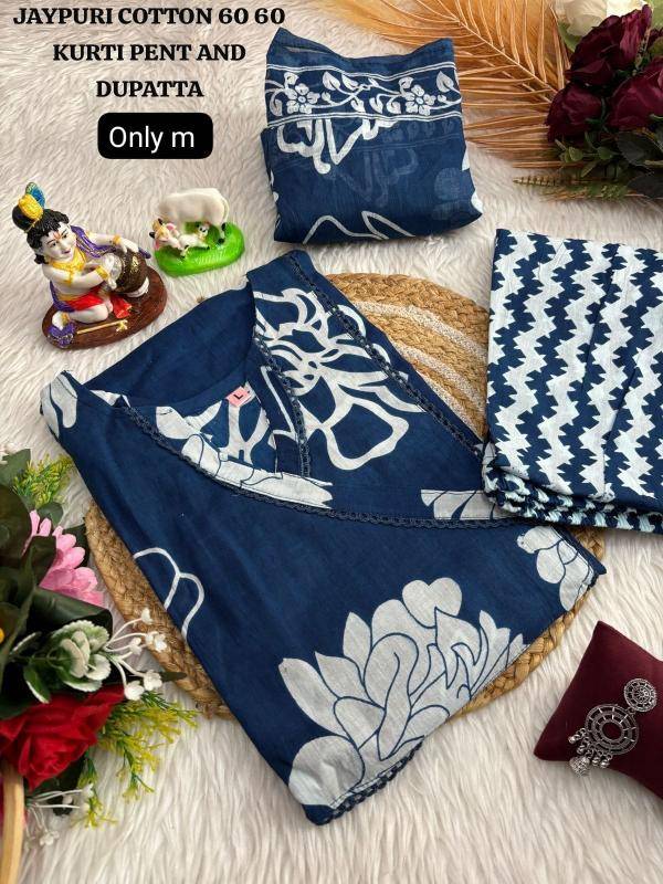 K.k boutique jaipuri Cotton Fancy Kurti Suppliers in vadodra