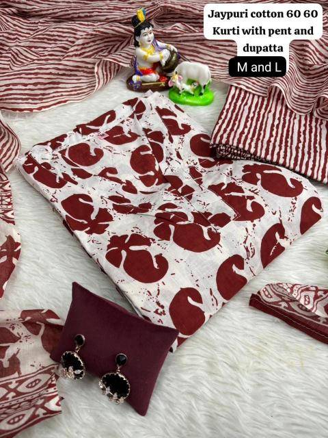 K.k boutique jaipuri Cotton Fancy Kurti Suppliers in vadodra