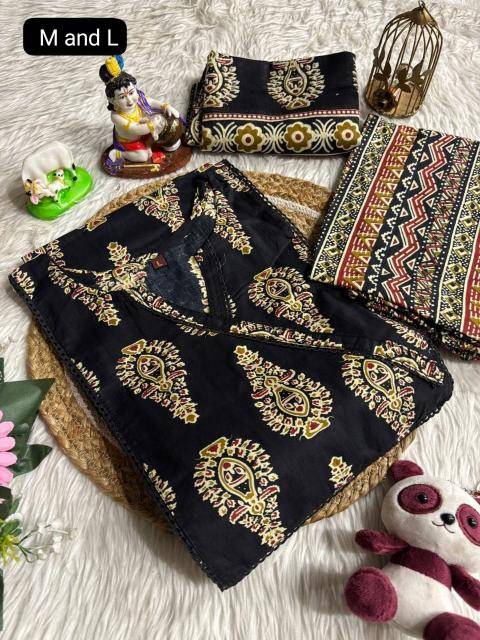 K.k boutique jaipuri Cotton Fancy Kurti Suppliers in vadodra