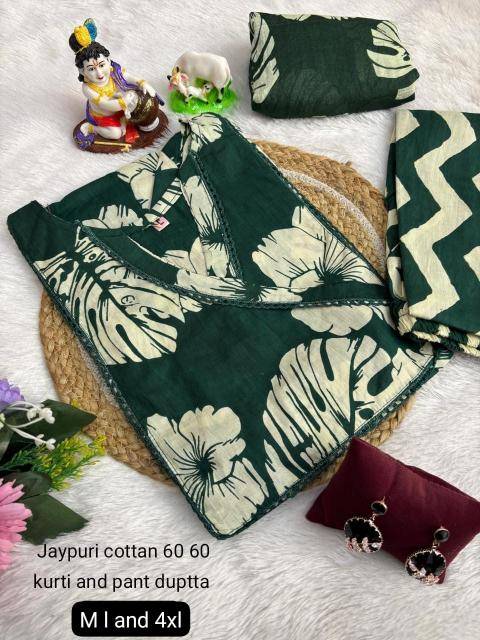 K.k boutique jaipuri Cotton Fancy Kurti Suppliers in vadodra