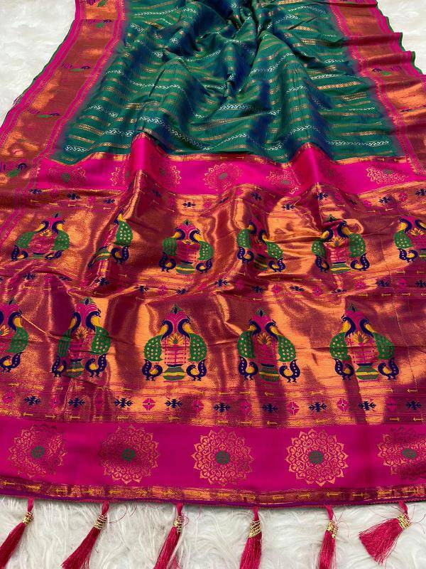 Anokhi paithani soft silk zari Wholesale saree dealers