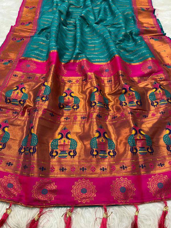Anokhi paithani soft silk zari Wholesale saree dealers