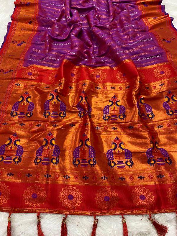 Anokhi paithani soft silk zari Wholesale saree dealers