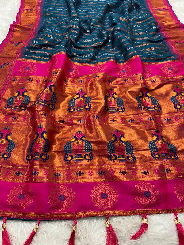Anokhi paithani soft silk zari Wholesale saree dealers