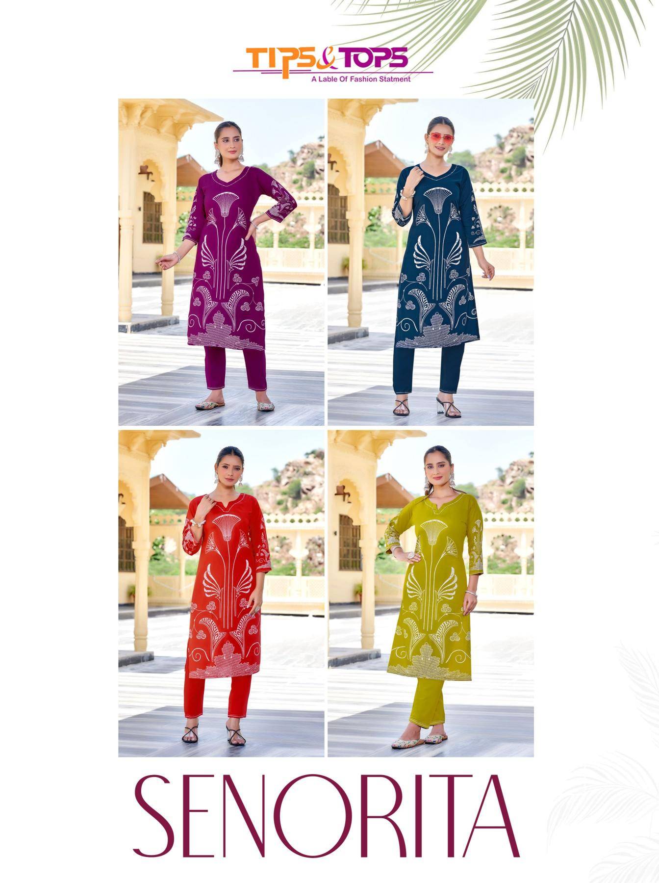 Tips & tops senorita german  Kurti suppliers in Ahemdabad